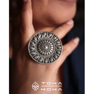 Cocktail ring - Paisley
