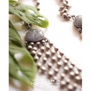 Dhania beads - Layered Neckpiece​​​​​​​​
