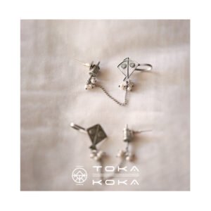 Kite design earring