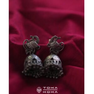 Kutti Peacock Jhumka