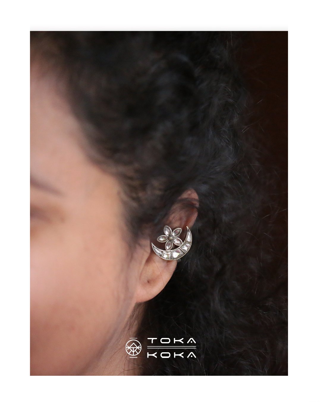 Kimsuka Clip on earrings (Comes as a pair) - Image 2